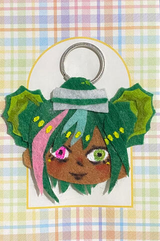 Verdana - Felt Chibi Head